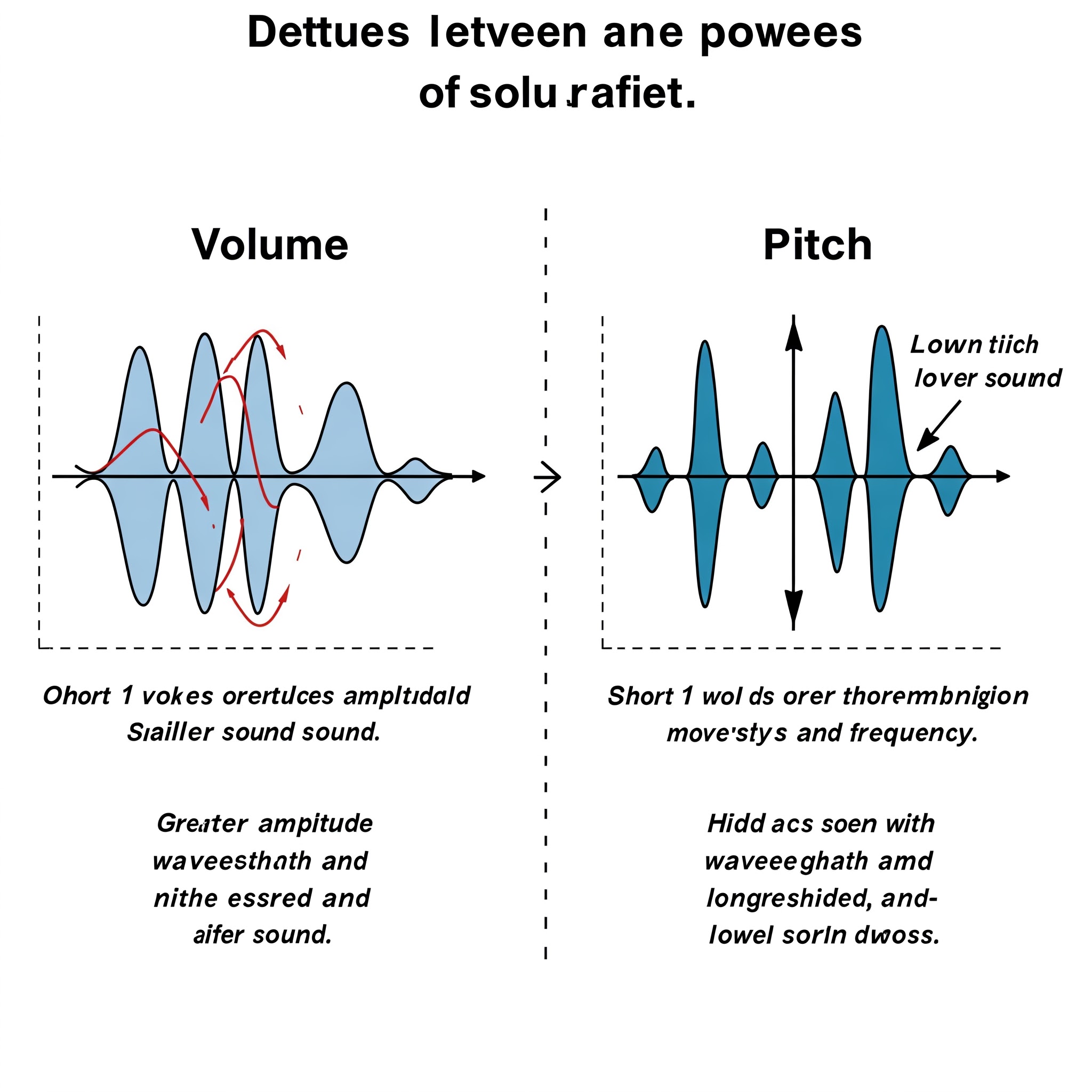 volume vs pitch